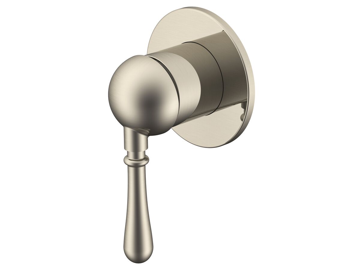 Hero - Milli Voir Shower Mixer Small Cover Plate Brushed Nickel