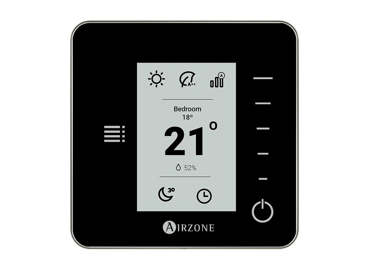 AIRZONE VAF Wired THINK Controller - BLACK