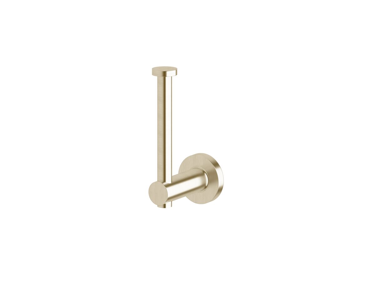 Scala Spare Toilet Roll Holder LUX PVD Brushed Platinum Gold