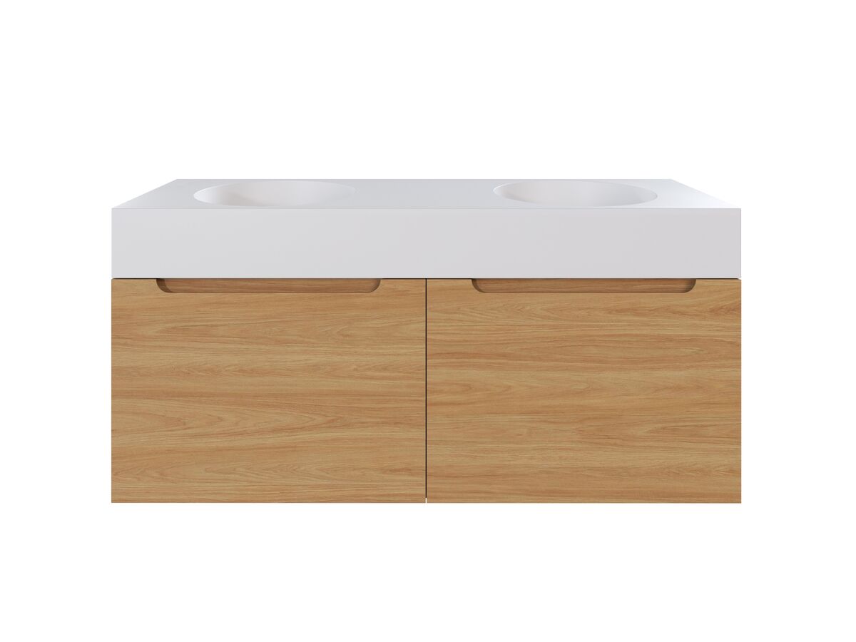Supporting Image - Omvivo Neo Two Wall Hung Vanity 1400