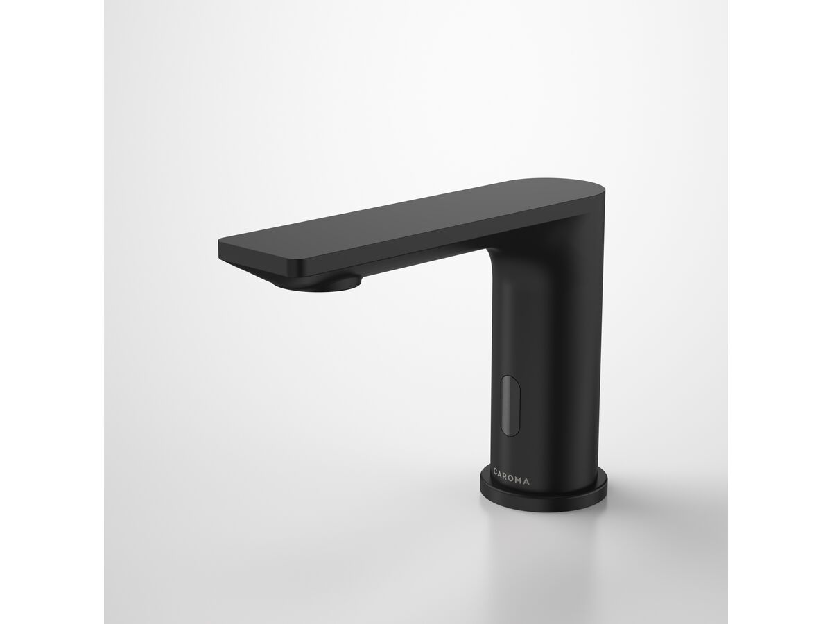Caroma Urbane II Sensor Hob Mounted Outlet Matte Black