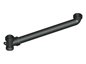 HDPE Double Bowl Sink Connector 600mm x 50mm