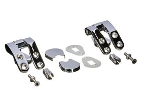 Esedra / Cygnet Top Fix Hinge Set Chrome (SP)