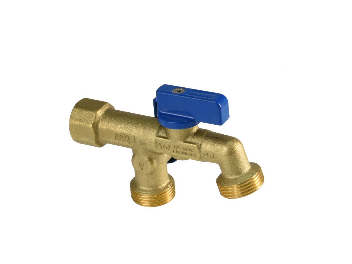 Arco Double Grifo Tap with Non Return Valve Female 15mm