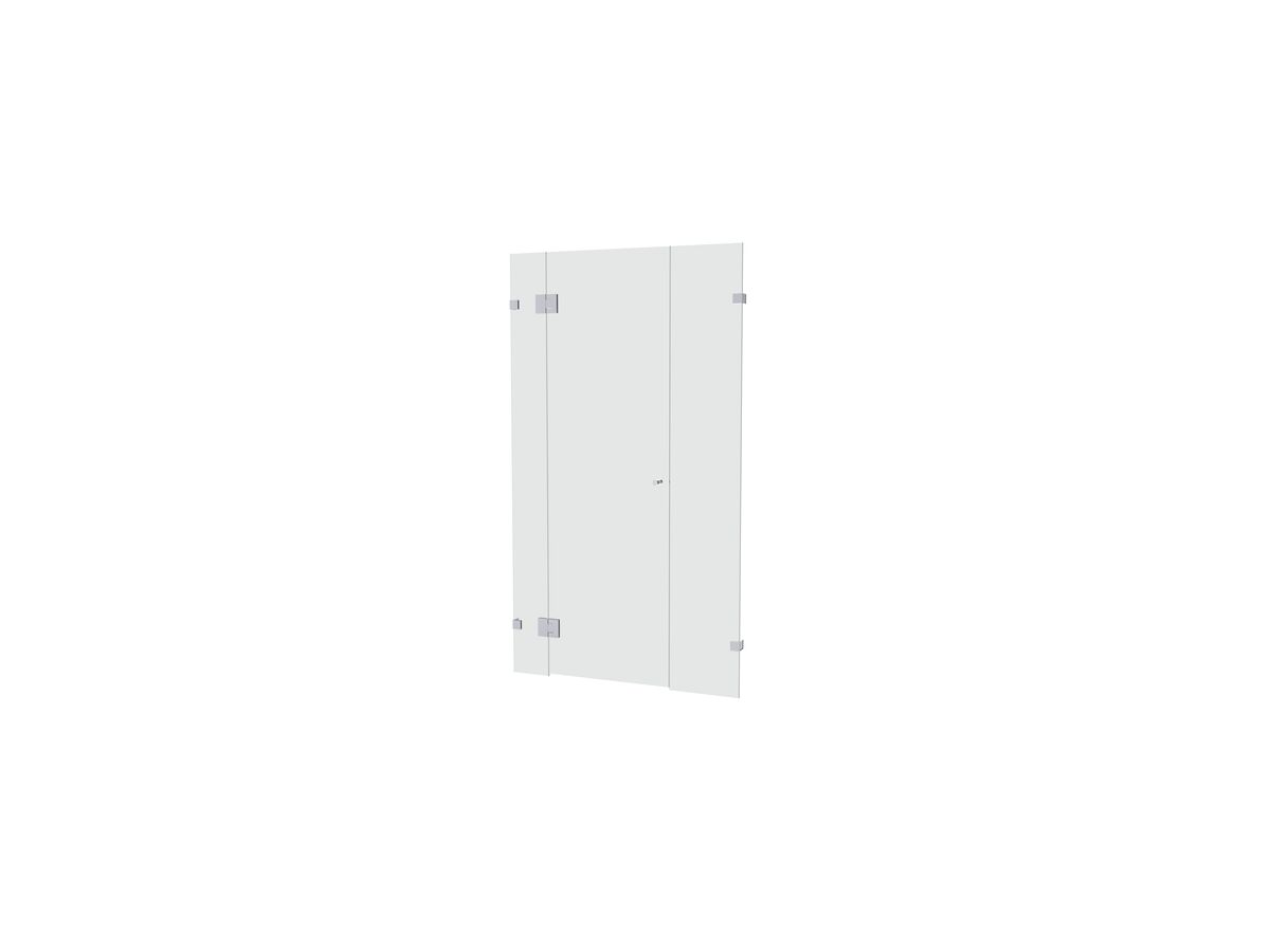 Creative Glass Frameless Front Only shower screen with hinged door