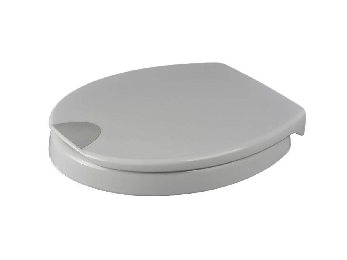 Posh Raised Soft Close Toilet Seat White from Reece
