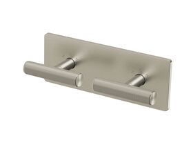 Hero - Milli Etch Progressive Dual Mixer Tap System with Square Backplate Brushed Nickel