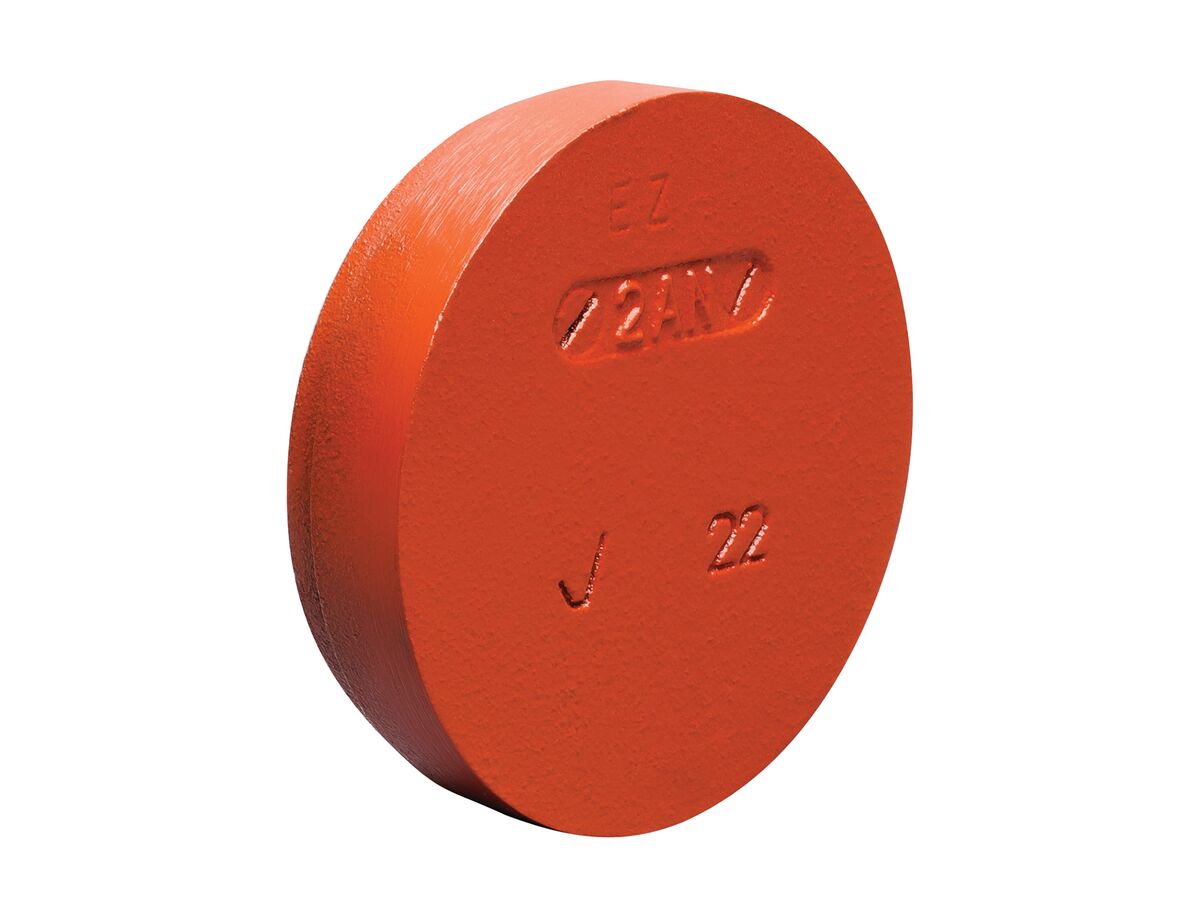Victaulic Firelock S/006 End Cap Red Painted 100mm (114) from Reece