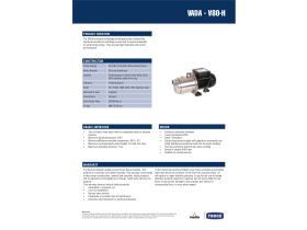 Technical Guide - Vada Pressure Pump V80 -H