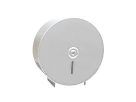 Surface Mounted Jumbo Roll Toilet Tissue Dispenser Round Stainless Steel