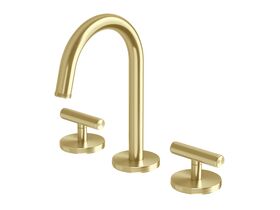 Hero - Milli Etch Basin Tap Set Brushed Gold (6 Star)