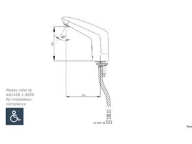 Presto Volta Sensor Tap (Mains) (6 Star)