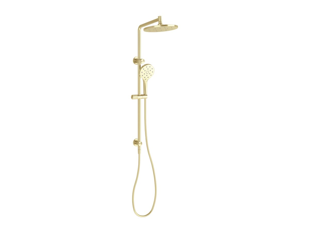 Hero - Milli Marq Edit Twin Rail Shower Brushed Gold