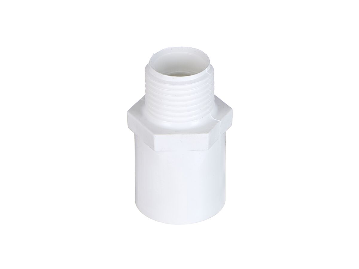 PVC Pressure Valve Socket 17 15P x 15mm Male from Reece