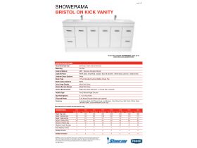 Technical Guide - Posh Bristol Vanity Unit