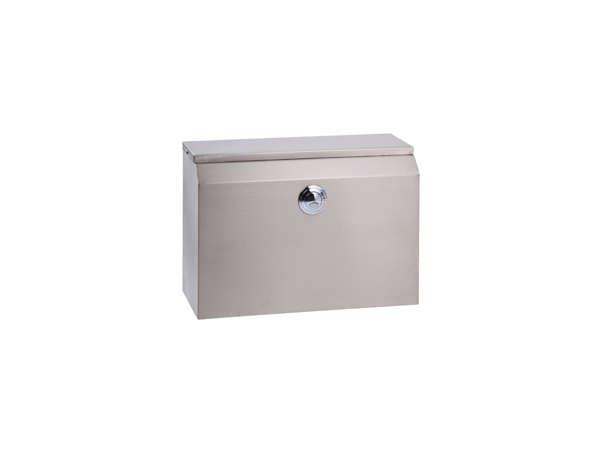 3Monkeez Stainless Steel Dual Flush Front Press Cistern Right Inlet (3 ...
