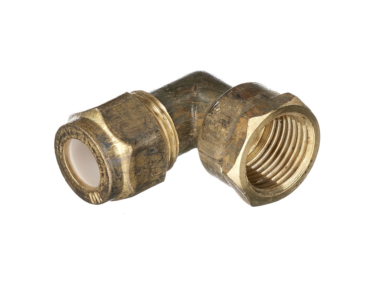 Nylon Olive Elbow 15mm Female x 15mm Copper from Reece