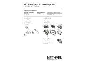 Installation Instructions - Satinjet Escape MK3 Shower Rose Only Chrome (3 Star)