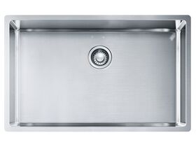 Franke Bow BXX210-68 Single Bowl Inset/ Undermount/ Flushmount Sink Only Stainless Steel