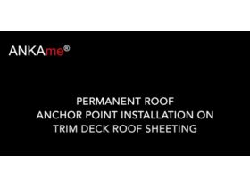 ANKAme Permanent roof anchor point Video