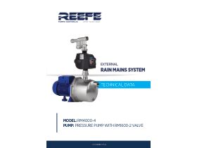 Technical Guide - RainPro RM4000-4 System with Reefe PRJ55 Pressure Pump