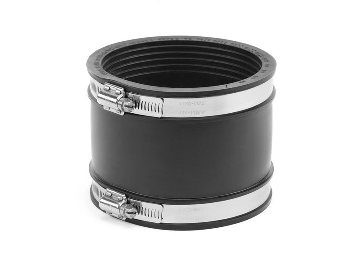 Raupiano Rubber Sleeve Adaptor 50mm x 5363mm from Reece