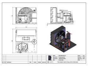 Tecumseh Condensing Unit 3/8HP R134A MHBP AET4450YHR