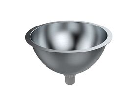 Britex Hemi Round Hand Basin Inset Stainless Steel