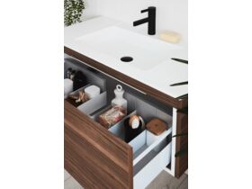 Tasca Slimline Wall Hung Vanity Unit Single Bowl