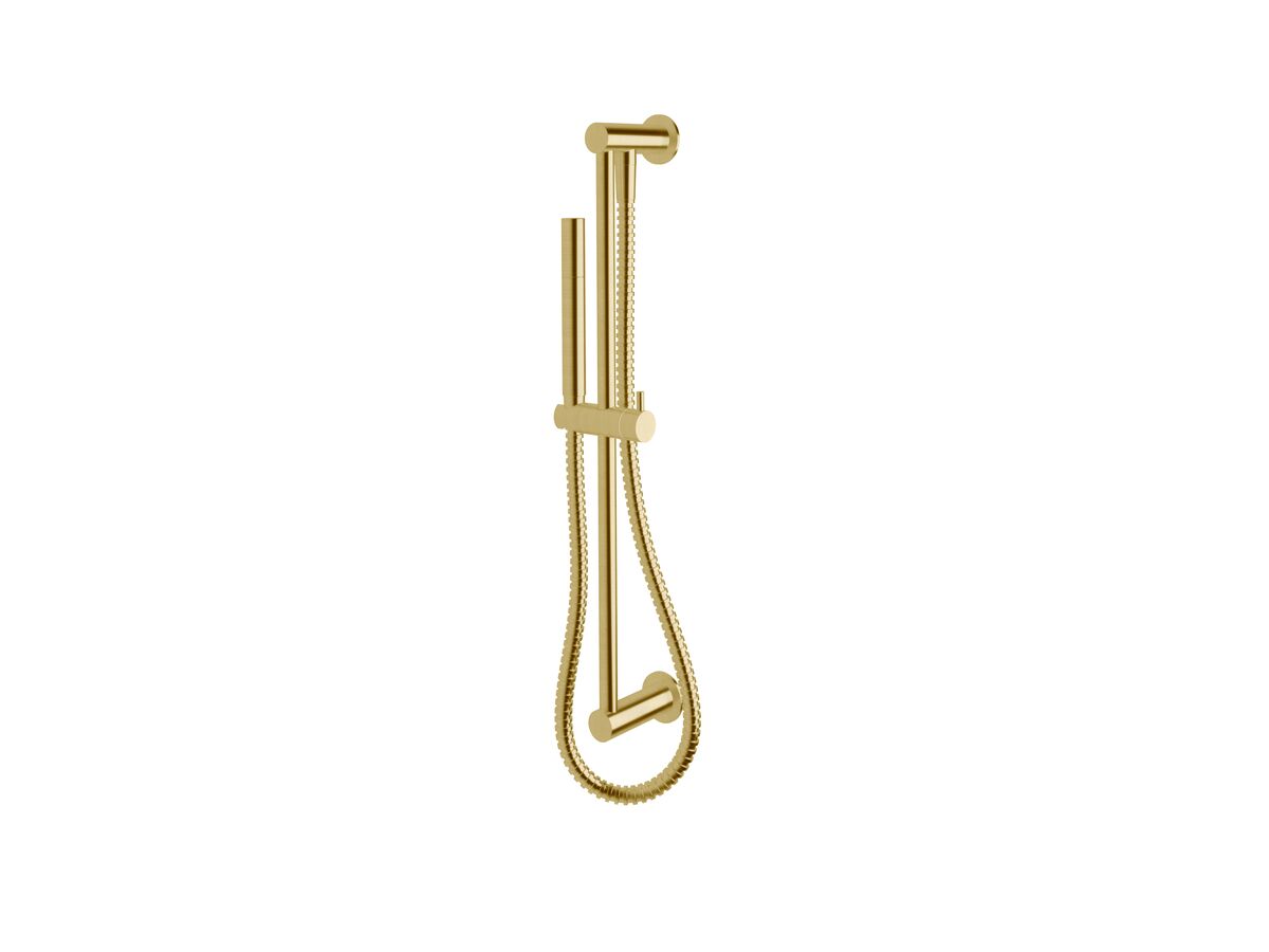 Scala Rail Shower LUX PVD Brushed Pure Gold (3 Star)