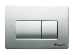 Hideaway Pneumatic Undercounter Access Push Plate ABS Chrome