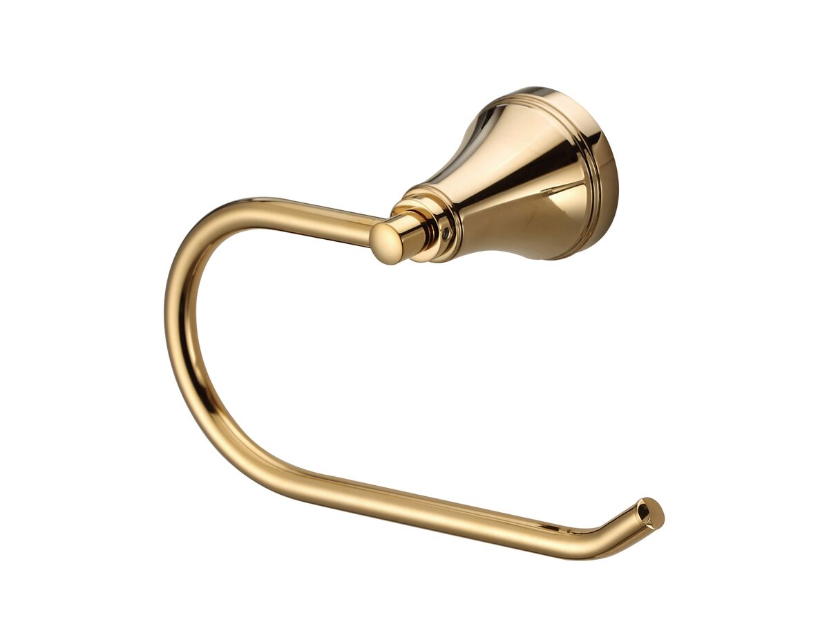 Kado Era Toilet Roll Holder Brass Gold from Reece