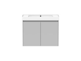 Roca Ona Vanity All Door Centre Bowl 800mm Matte Grey