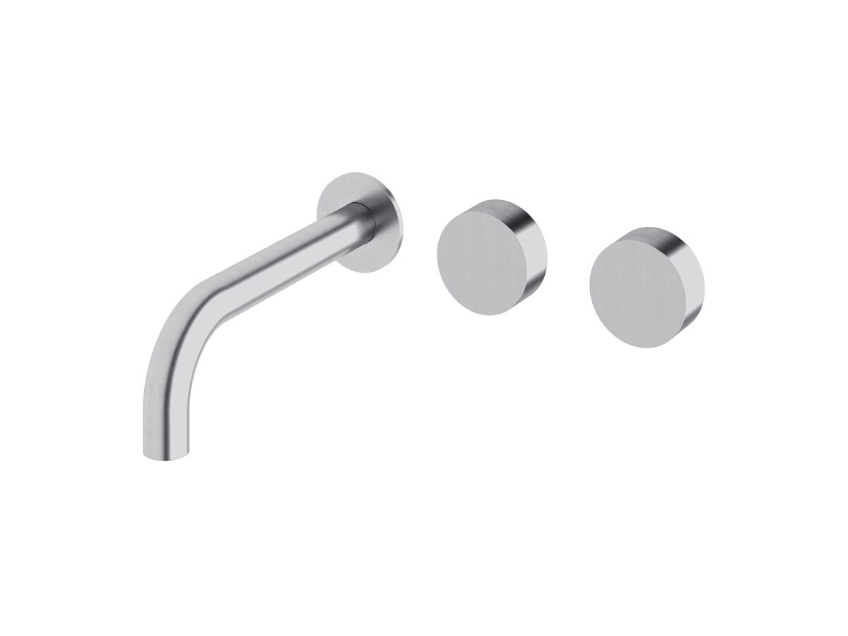 Milli Pure Wall Basin Hostess System 200mm Right Hand Satin Chrome (3 Star)