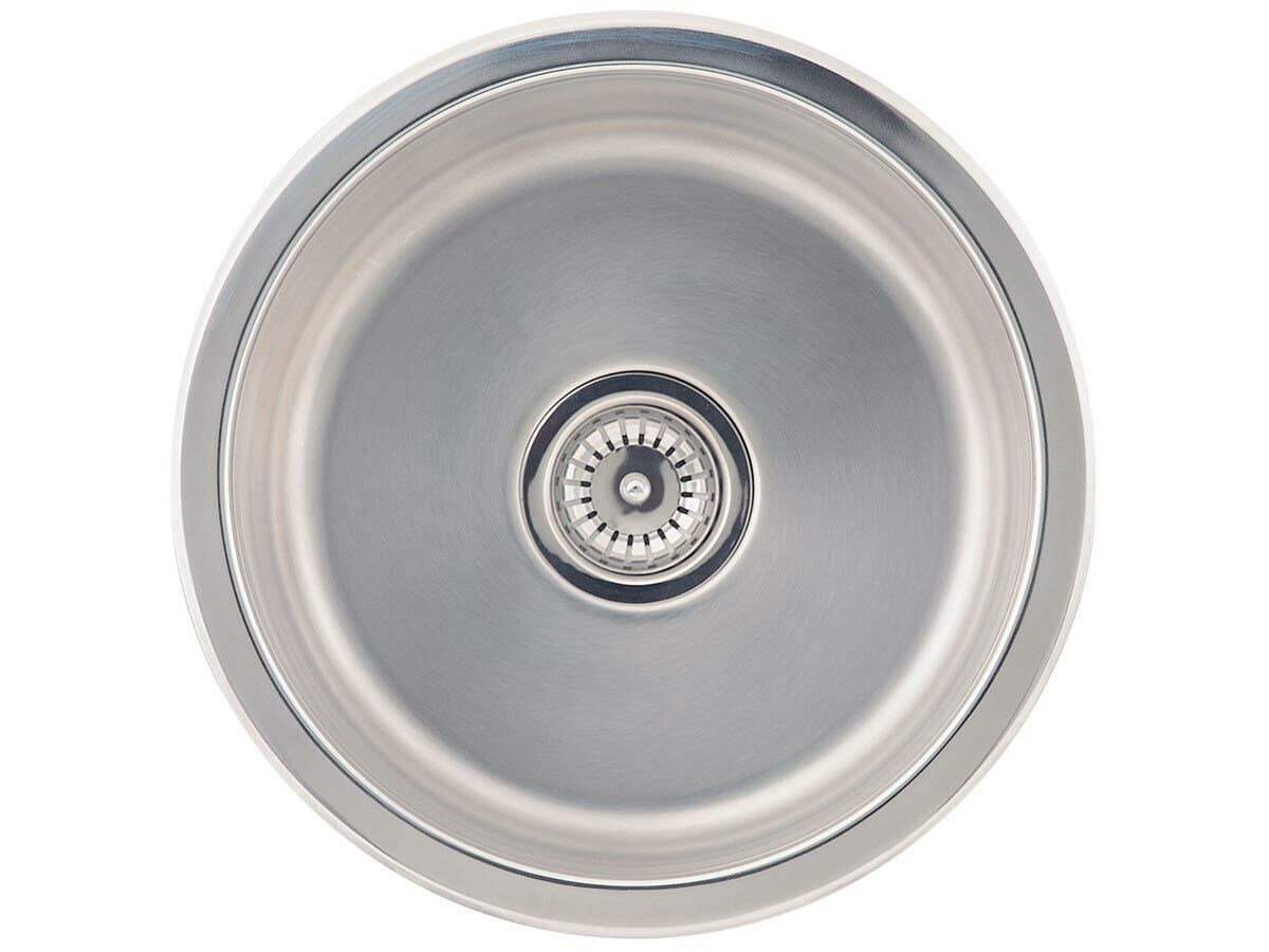 Mizu Round Sink 430mm Stainless Steel