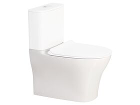 American Standard Signature Hygiene Rim Close Coupled Back to Wall Back Inlet Pan White (4 Star)