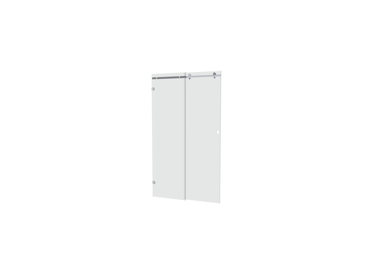Creative Glass Frameless Front Only shower screen with sliding door