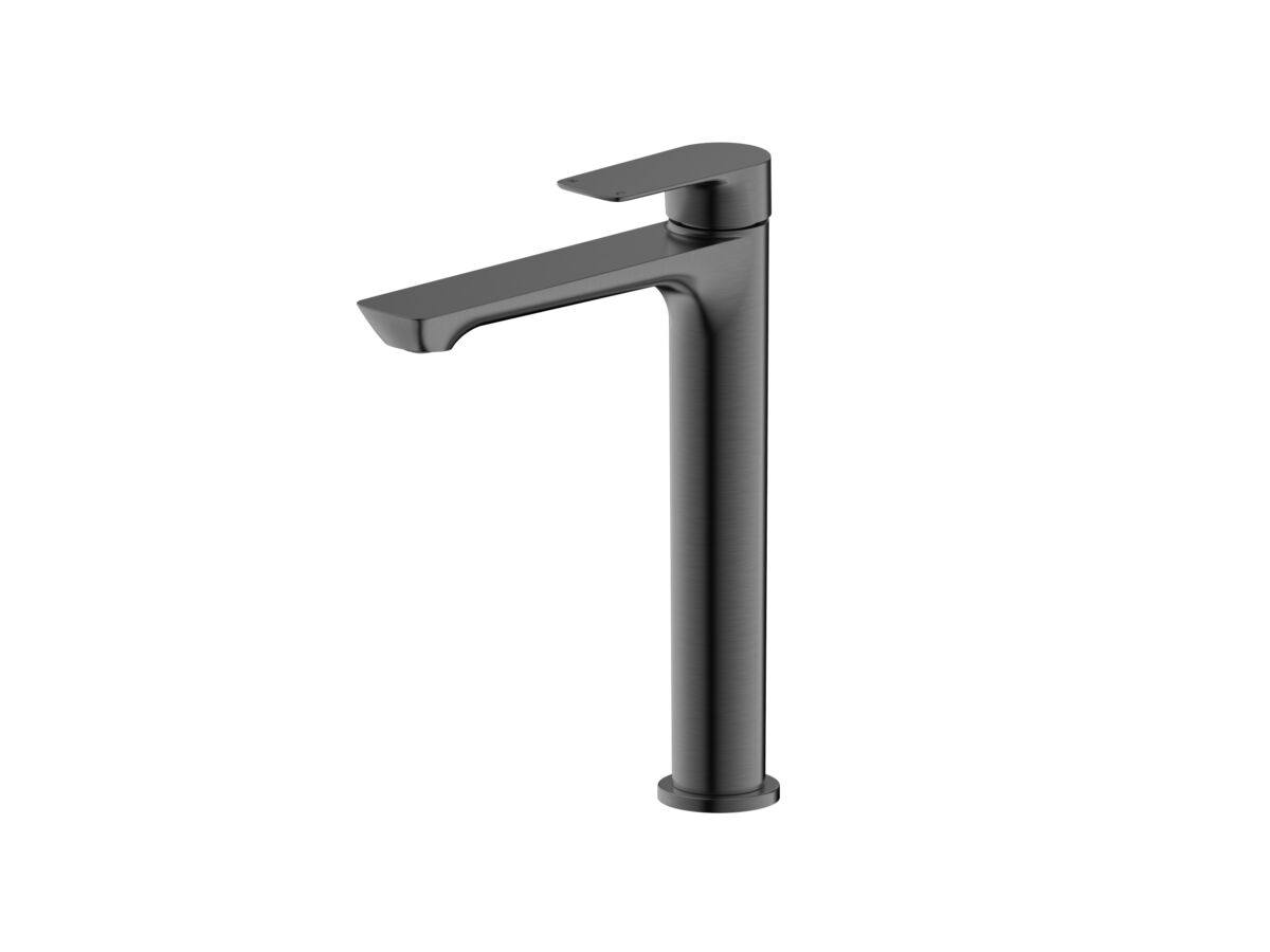 Milli Trace Extended Basin Mixer Brushed Gunmetal (5 Star)