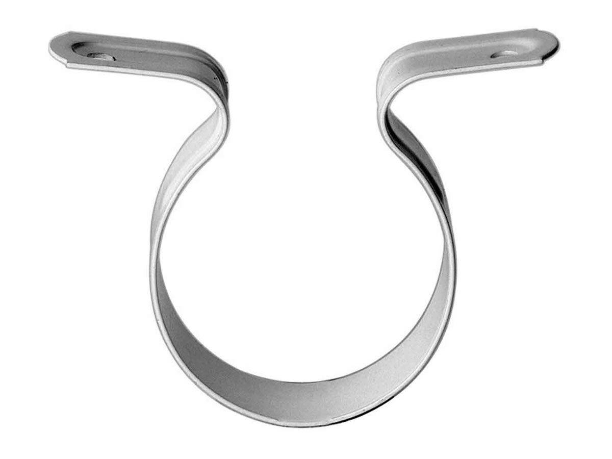 Silverback PVC Saddle Clip 80mm (50) from Reece