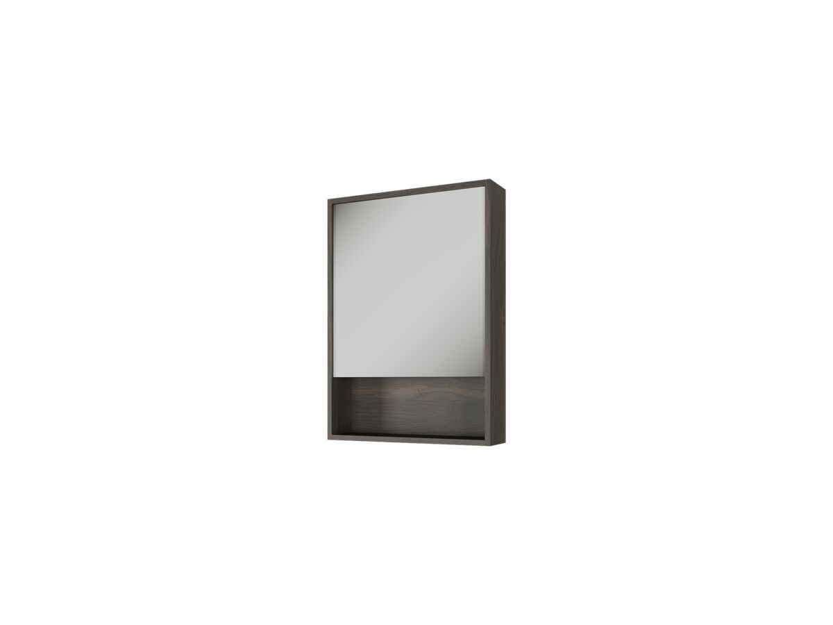 Kado Aspect 600mm Mirror Cabinet One Door With Shelf