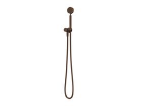 Milli Pure Round Hand Shower with Swivel Bracket PVD Brushed Bronze (3 Star)