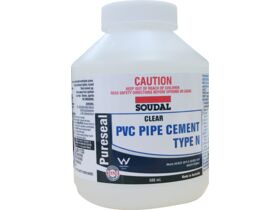 Soudal Pureseal Solvent Cement Type N Clear 500ml