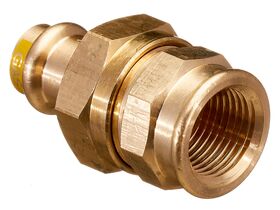 >B< Press Gas Female Union 15mm x 1/2" BSP"
