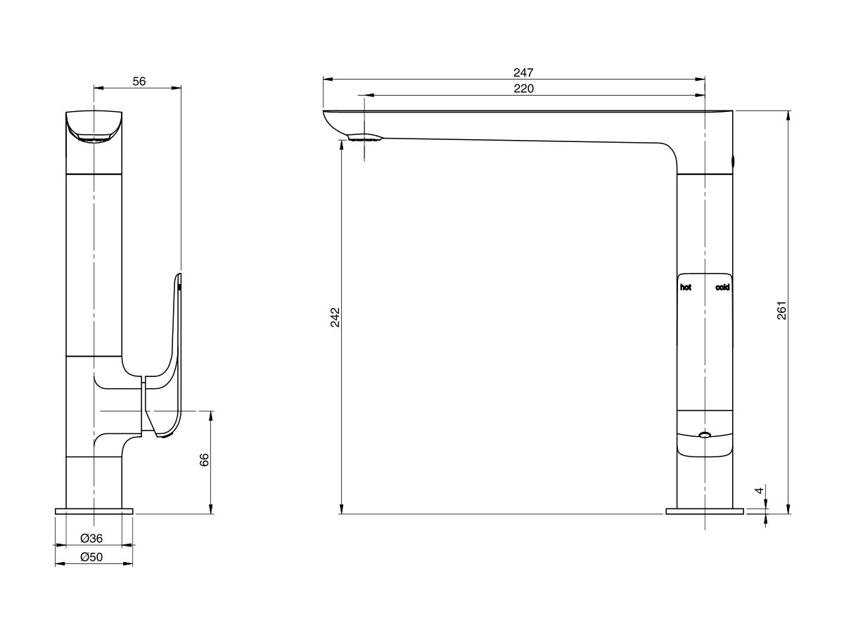 Milli Glance Sink Mixer Tap Chrome (5 Star) from Reece