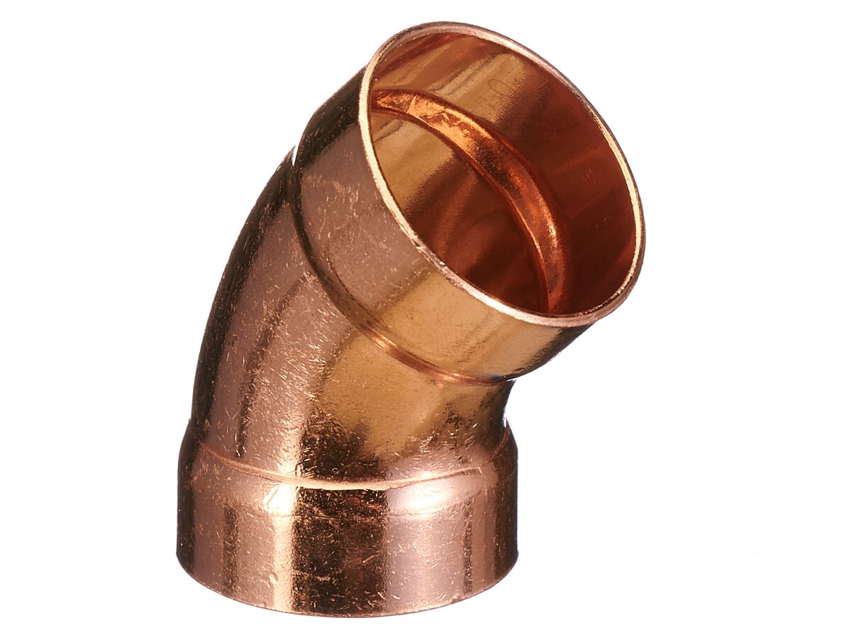 Ardent Copper Bend High Pressure 32mm x 45 Degree x 1 Degree Radius