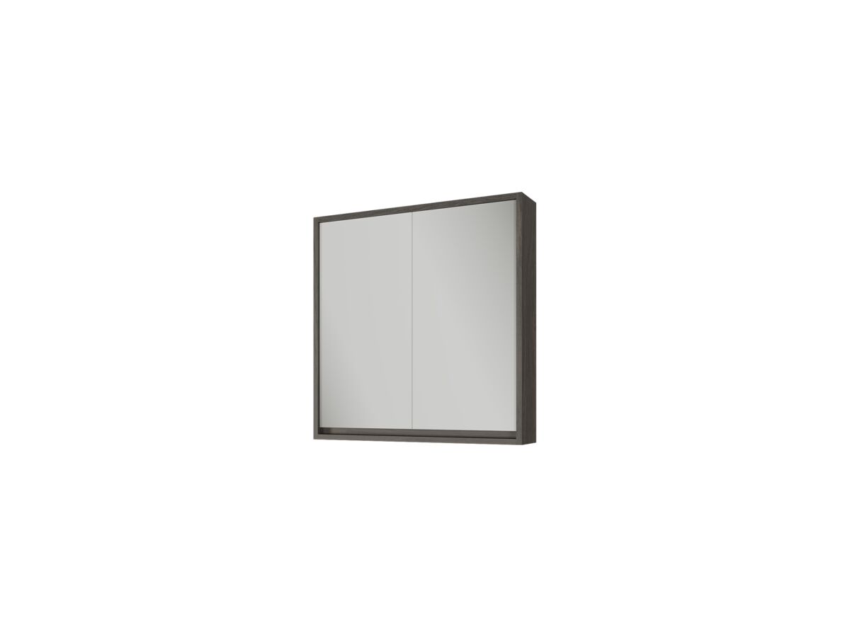 Kado Aspect 750mm Mirror Cabinet Two Doors