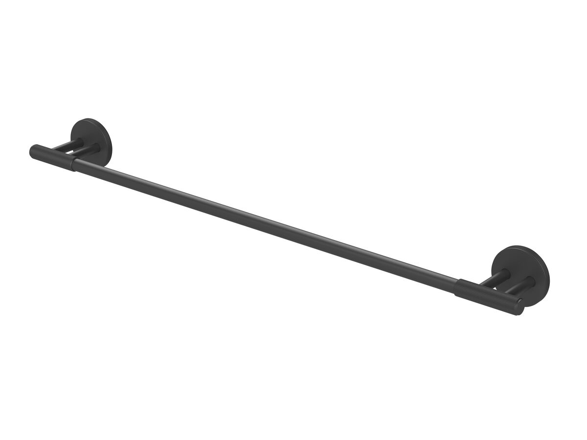 Hero - Milli Marq Edit Single Towel Rail 600mm Matte Black