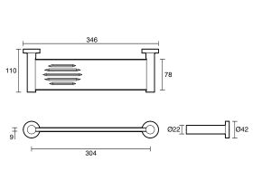 Scala Shower Shelf