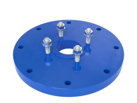 Dimax Mild Steel Offtake Flange PN16 B7 225mm x 80mm