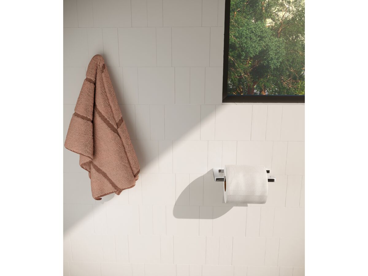 Milli Meld Edit Toilet Roll Holder Chrome